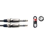 Audio-Kabel, Klinke/Klinke (m/m), 1 m