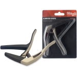 Stagg Trigger Kapodaster fr Akustik und E-Gitarre beige