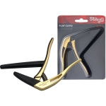 Stagg Trigger Kapodaster fr Konzert Gitarre gold