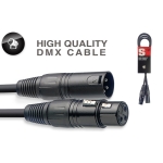DMX-Kabel, XLR/XLR (m/f), 1.5 m