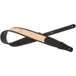 Stagg Gitarrengurt gepolstert Rauleder Imitat mit Korkmuster