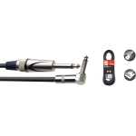 Instrumentenkabel, Klinke/Klinke (m/m. gerade/L-Form), 10 m, robuste Stecker, S Serie