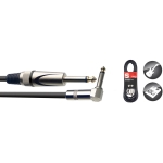 Instrumentenkabel, Klinke/Klinke (m/m. gerade/L-Form), 6 m, robuste Stecker, S Serie