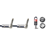 Mono Patchkabel, Klinke/Klinke (m/m, L-Form), 60 cm, Metall