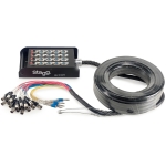 S-Serie Stagebox - 16x XLR F Eingnge/ 4x Stereo-Ausgnge