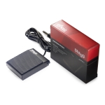 Stagg Sustain Pedal fr E-Pianos oder Keyboards, mit Polarittsschalter und Metallgehuse