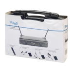 Stagg UHF 2-Kanal Handheld Mikrofon Funksystem Bild 3