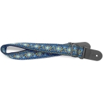 Stagg Nylon Gitarrengurt mit blauem Jimi Muster