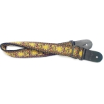 Stagg Nylon Gitarrengurt mit gelbem Jimi Muster