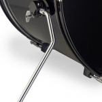 Stagg Drumset 22 Zoll mit Hardware und Becken 5-teilig schwarz Bild 2