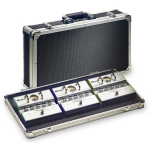 Stagg ABS Koffer fr Gitarren Bodeneffekte