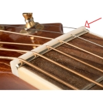 Zero Glide Sattel gekerbt f�r Gitarre Bild 1